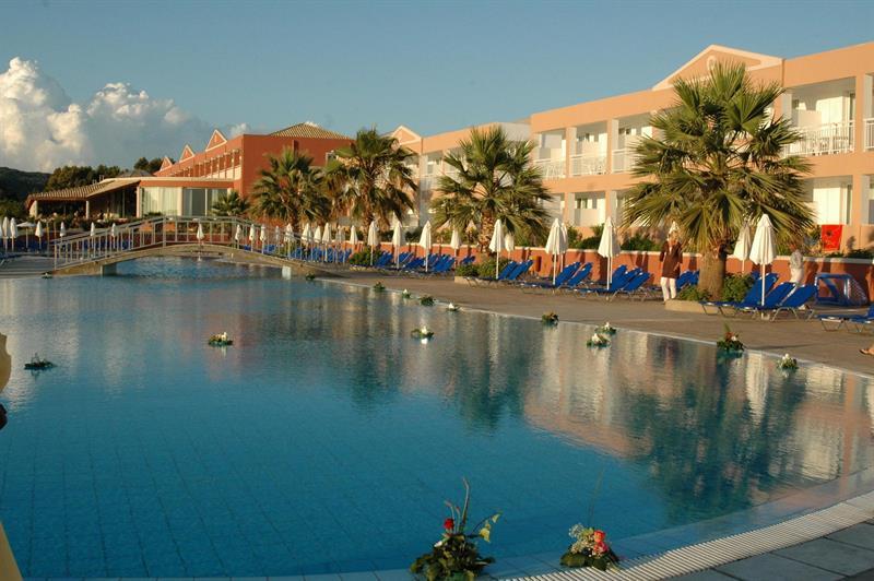 Palm Beach Lefkímmi Buitenkant foto